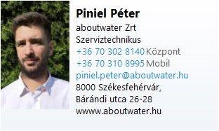 Piniel Péter névjegy