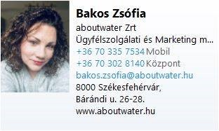 Bakos Zsófi névjegy